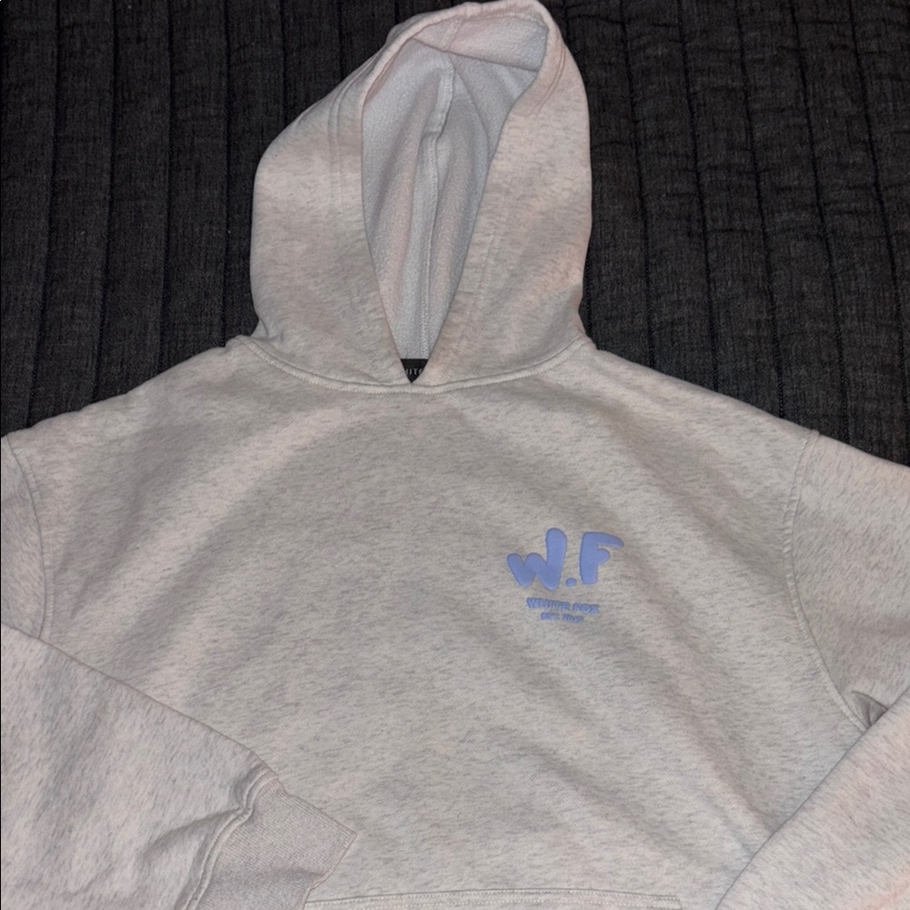 White Fox Boutique Gray Hoodie